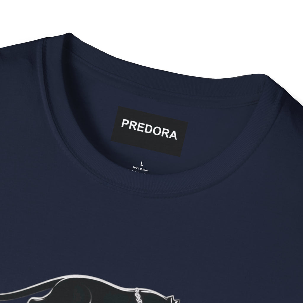 Predora Panther T-Shirt — Minimalist Black Panther Logo Tee
