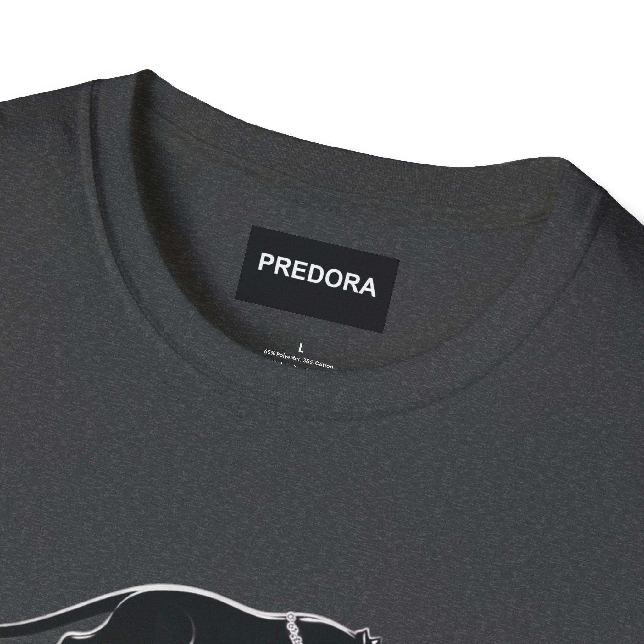 Predora Panther T-Shirt — Minimalist Black Panther Logo Tee