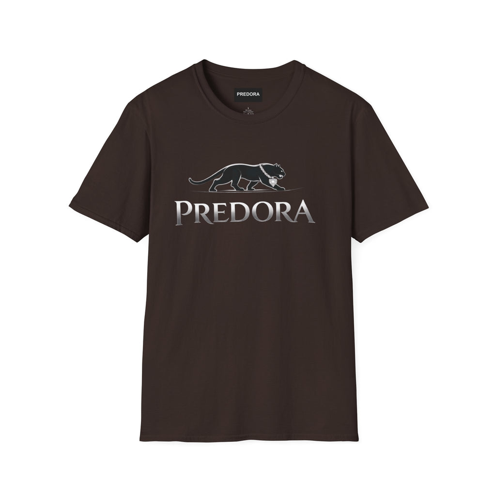 Predora Panther T-Shirt — Minimalist Black Panther Logo Tee
