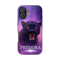Predora Black Panther Tough Phone Case — Protective Rugged Phone Cover with Fierce Panther Design