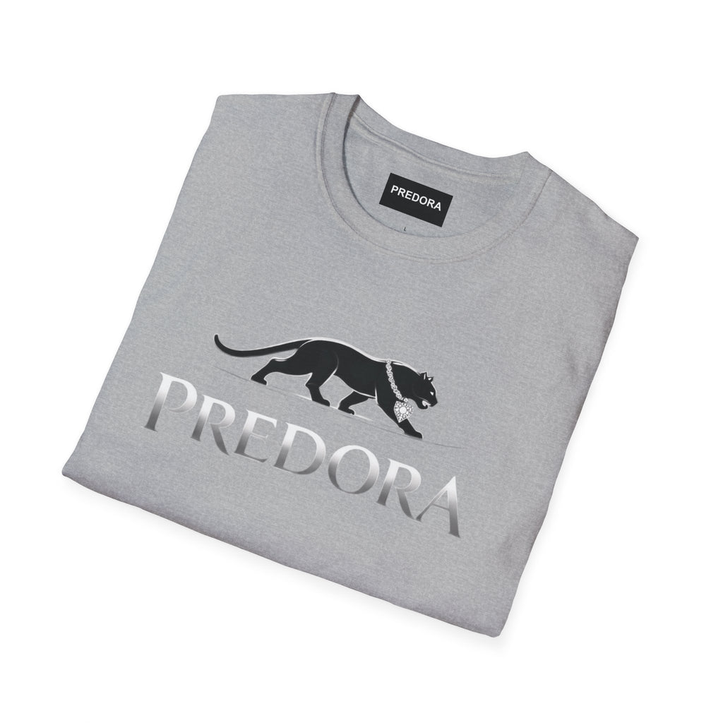 Predora Panther T-Shirt — Minimalist Black Panther Logo Tee