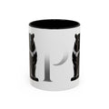Panther Accent Coffee Mug — Elegant Black Cat Design (11/15 oz)