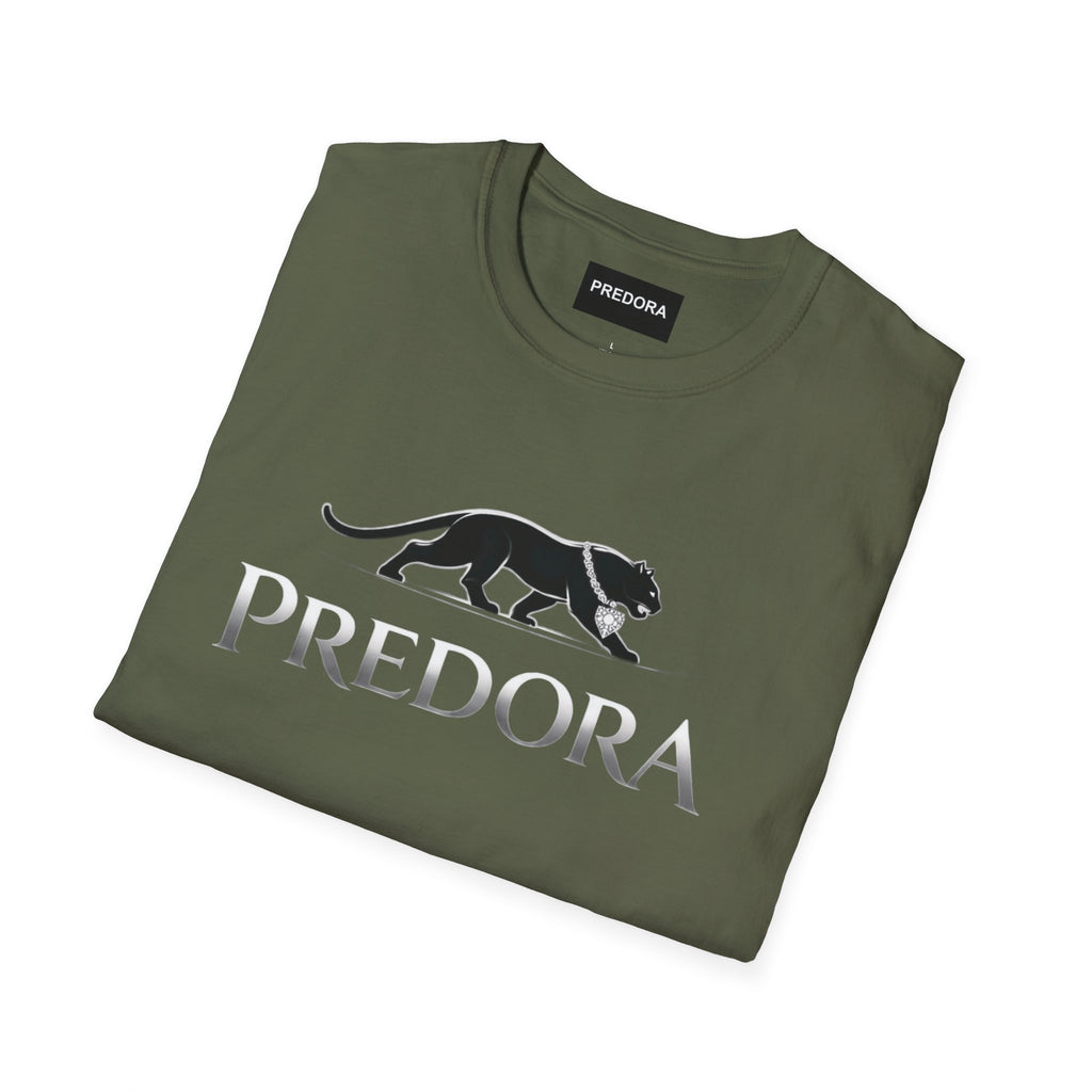 Predora Panther T-Shirt — Minimalist Black Panther Logo Tee