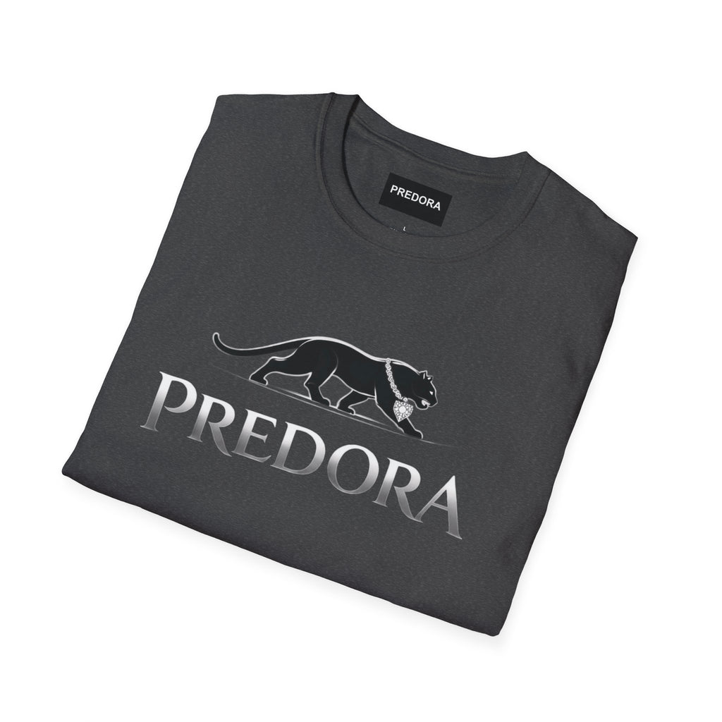Predora Panther T-Shirt — Minimalist Black Panther Logo Tee