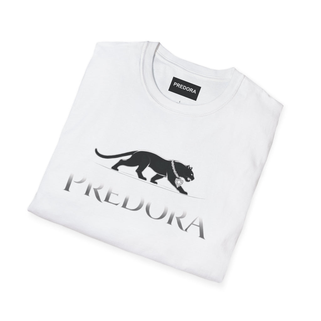 Predora Panther T-Shirt — Minimalist Black Panther Logo Tee