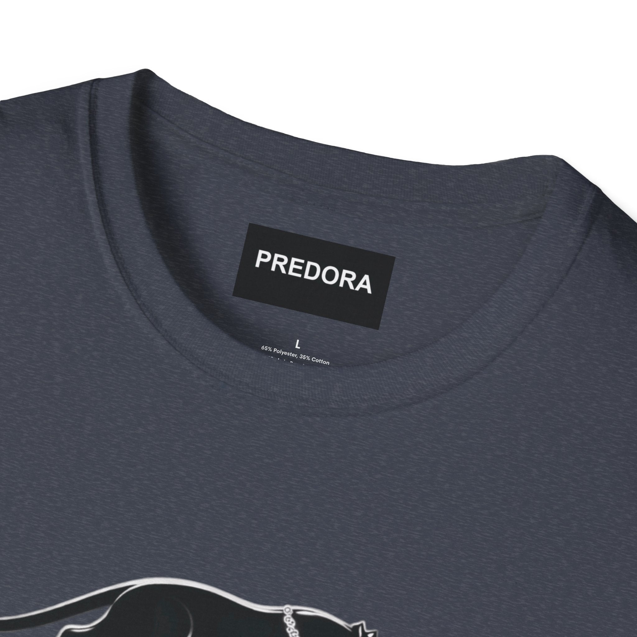 Predora Panther T-Shirt — Minimalist Black Panther Logo Tee