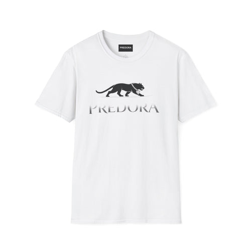 Predora Panther T-Shirt — Minimalist Black Panther Logo Tee