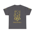 Tiger Diamond Tee — Predora Gold Lion Graphic T-Shirt